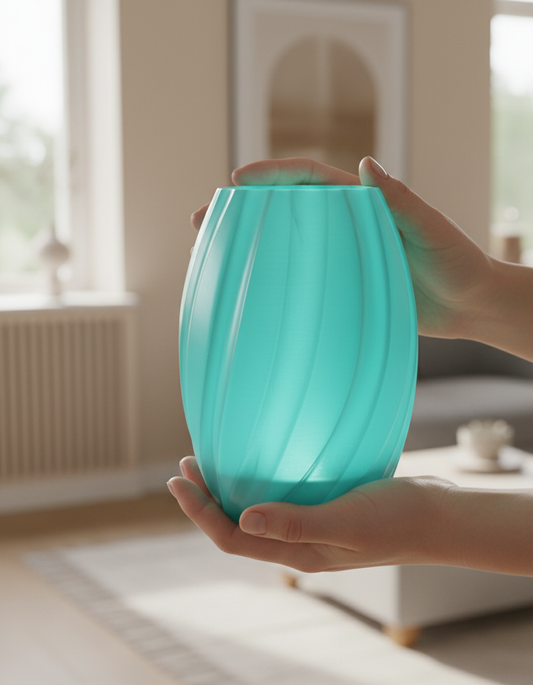 Modern Spiral Glow Lamp