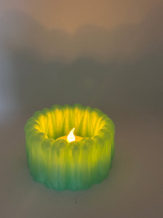 Beautiful Organic LED Candle Tealight Holders