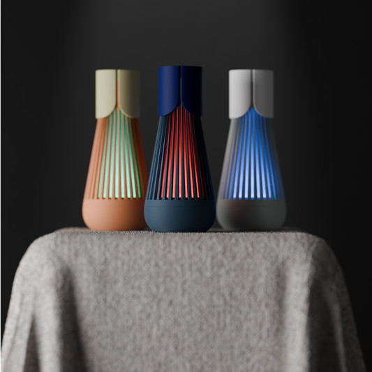 Modern Lamp With Inner diffuser.